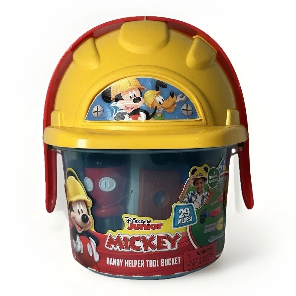 Disney Junior Mickey Mouse Handy Helper Tool Bucket 29pc Set